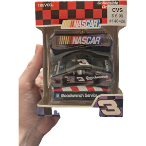 Dale Earnhardt #3 NASCAR Trevco Goodwrench Ornament Checkered Flag CVS